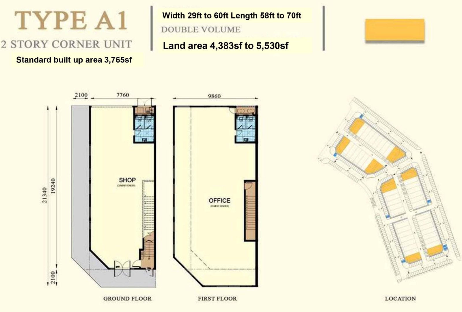 floor plan A1-1